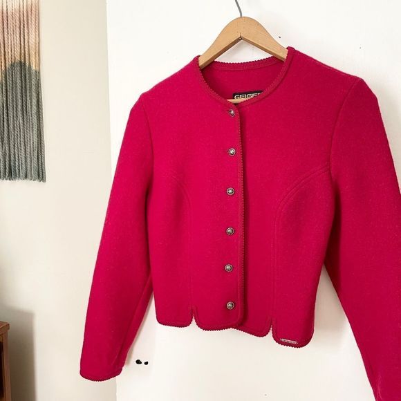 Vintage Geiger Virgin Wool Jacket - Picture 1 of 8